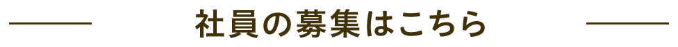 正社員・アルバイト募集中です。